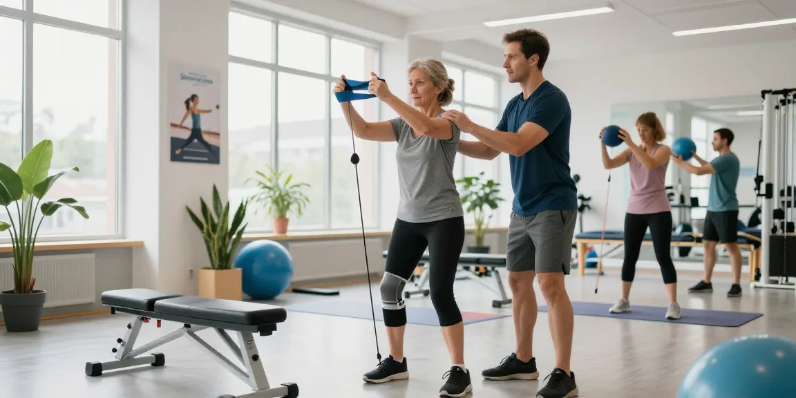 Adaptive fitness instructor guiding an amputee in resistance training DRAGON222 for personal empowerment and resilience.