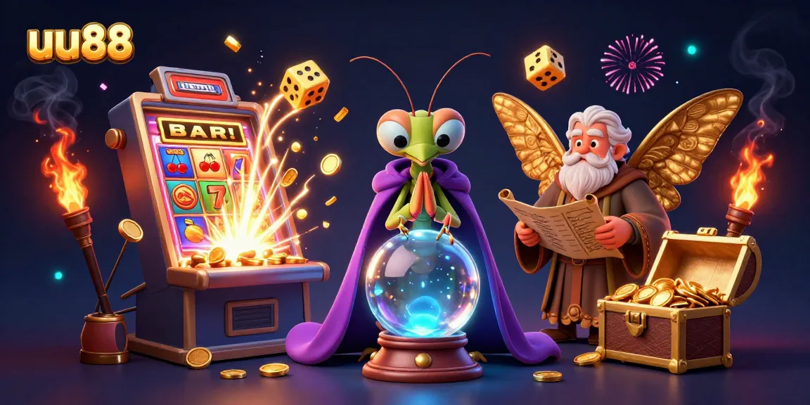 Experience the excitement of uu88 casino gaming with dynamic slot machines and mystical characters.