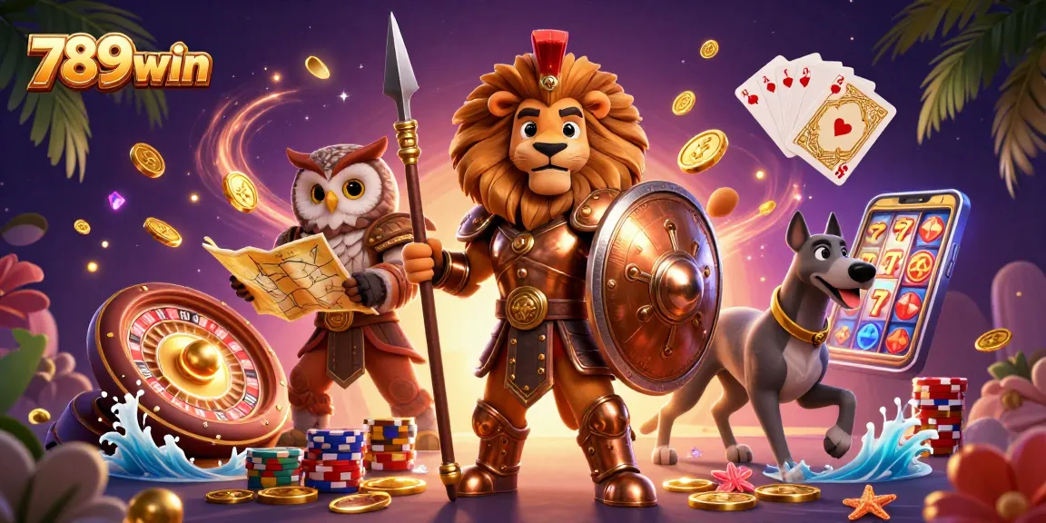 Experience thrilling gameplay at 789win with dazzling casino scenes and exciting winning moments.