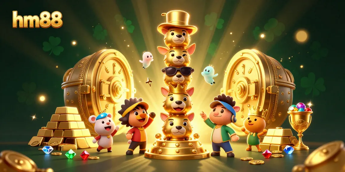 Engage in thrilling gameplay at hm88's online casino, where vibrant 3D visuals meet winning opportunities.
