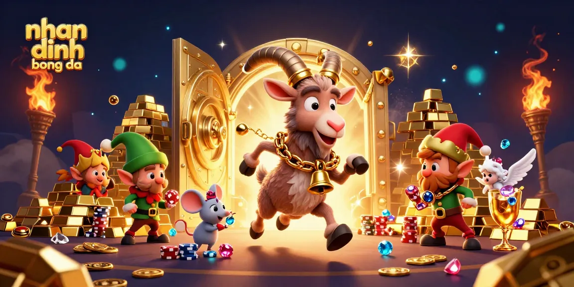 Experience "nhan dinh bong da" action as Krampus and friends create havoc in a vibrant casino scene.