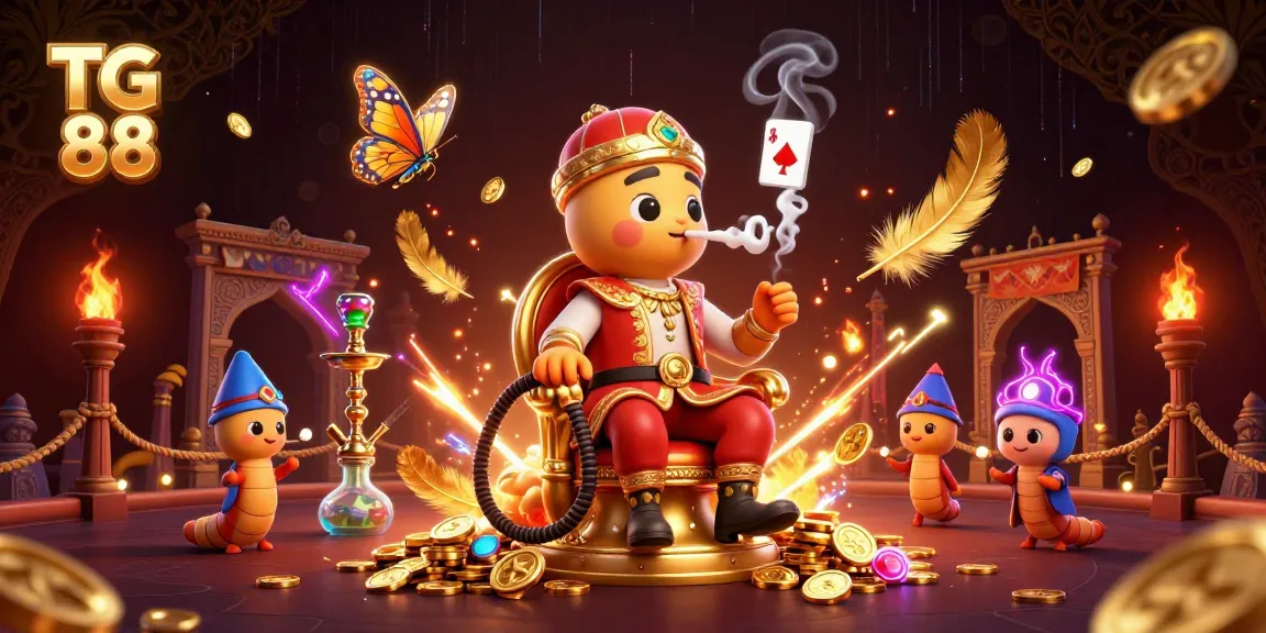 Engage in exciting gaming with TG 88's vibrant casino-themed illustration featuring dynamic characters.