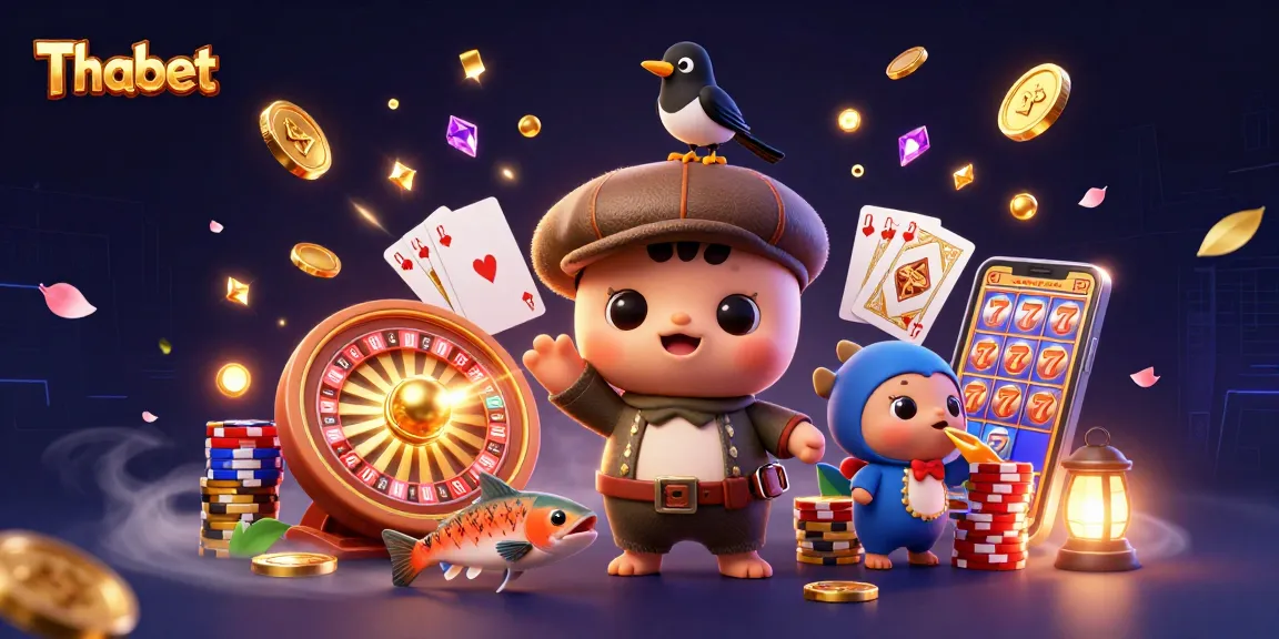 Engage with Thabet's vibrant casino experience featuring exciting games and dynamic action.