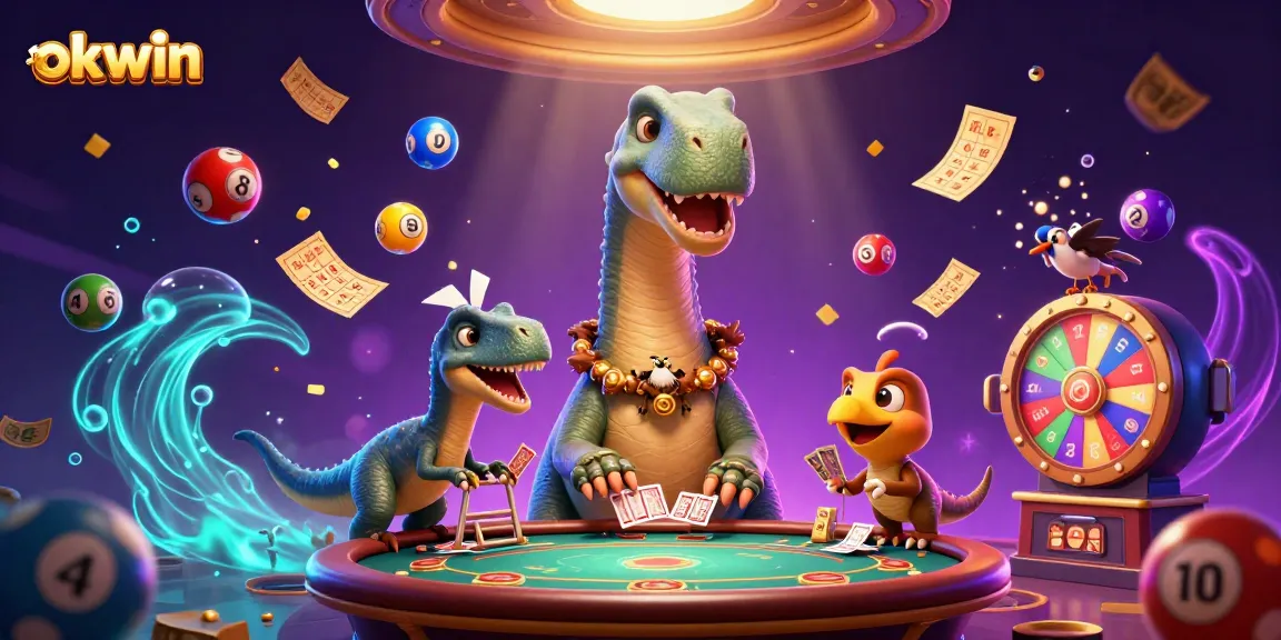 Experience thrilling wins at OKWIN with colorful casino games and unique characters bringing excitement alive.