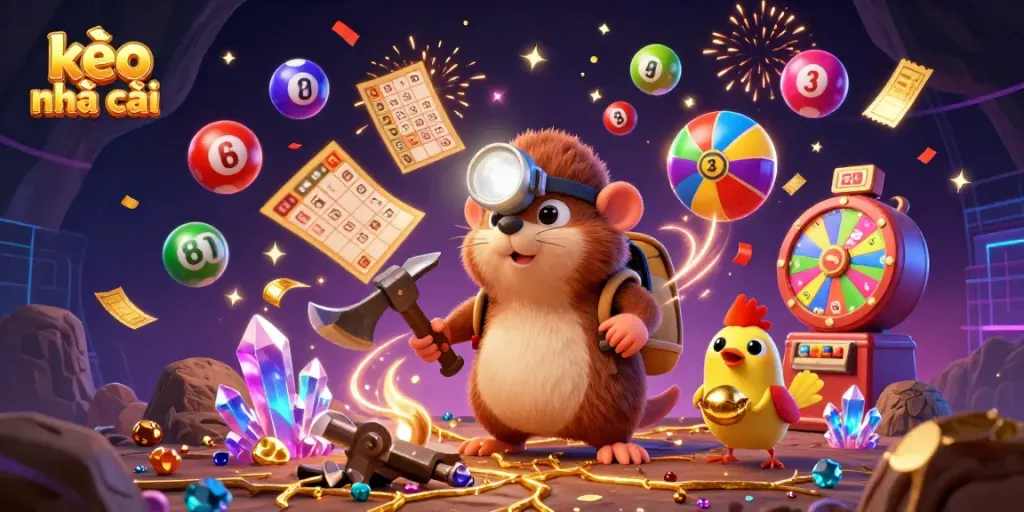 Engage with kèo nhà cái as a treasure hunter mole and canary explore a vibrant, dynamic gambling universe.