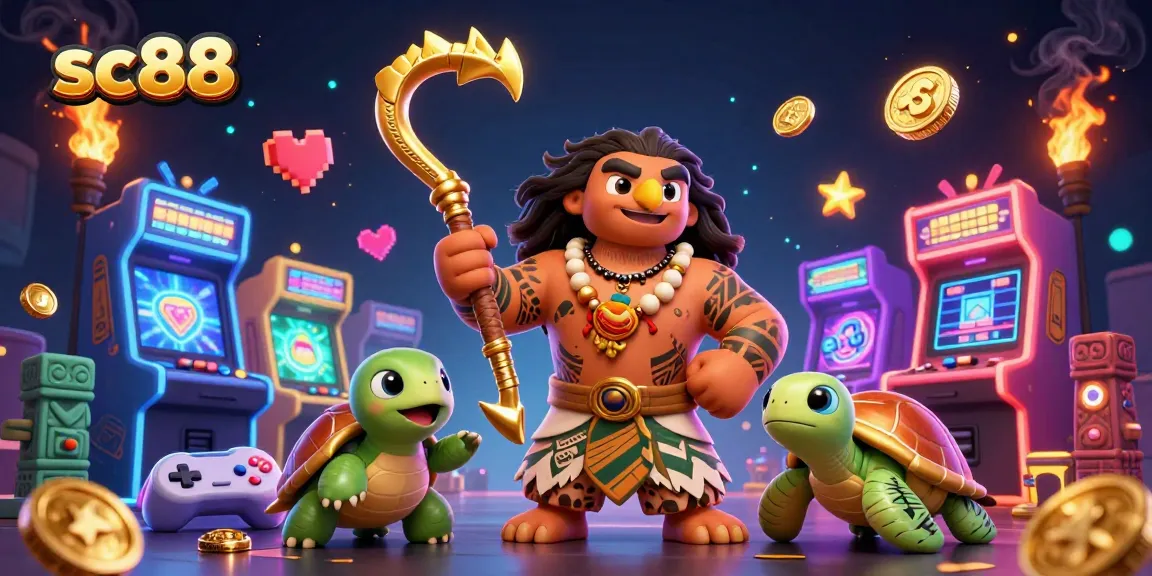 Experience thrilling gameplay at SC88 with vibrant casino elements and arcade energy.