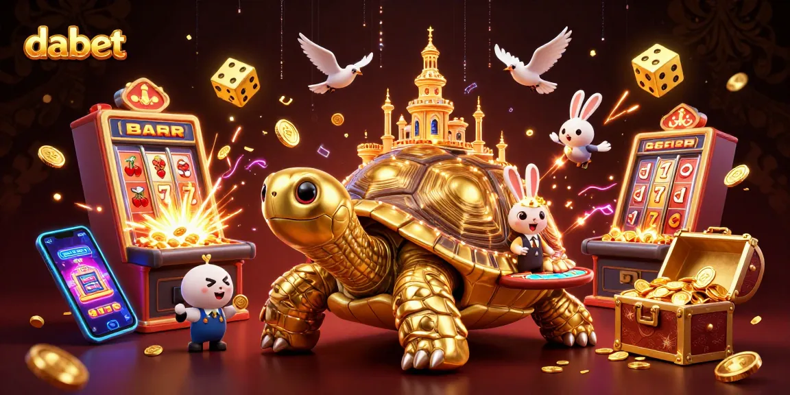 Engage with dabet's vibrant casino atmosphere showcasing jackpot excitement and golden opportunities.