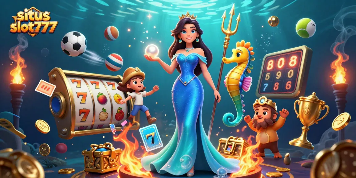 Situs slot777 jackpot illustration featuring 3D characters and dynamic gambling elements for immersive gaming experience.