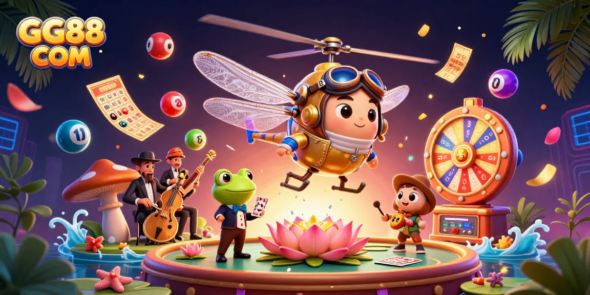 Engage with exciting gaming moments at GG88 COM with colorful lottery visuals.