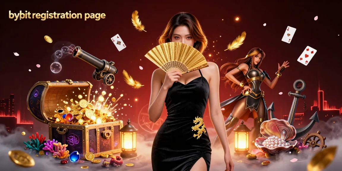 Experience the excitement of the bybit registration page with vibrant gaming elements and dynamic action.