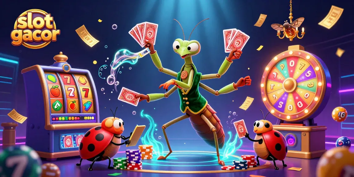 Engage in slot gacor action with vibrant slot reels and colorful game elements for thrilling gameplay.