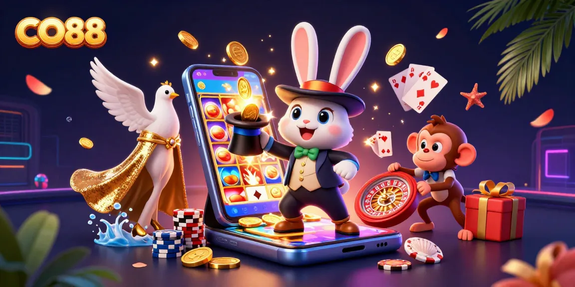 Win big at CO88 with our magical 3D casino adventure featuring exciting games!
