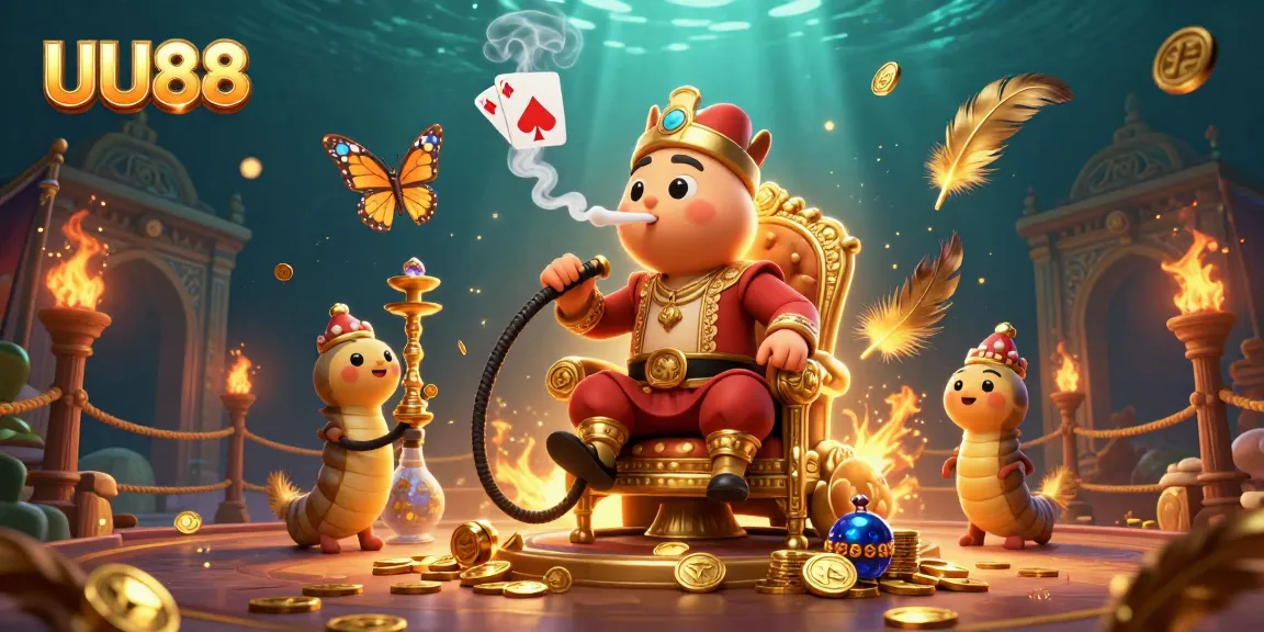Experience thrilling gameplay at UU88 with cartoon characters and rich casino elements.
