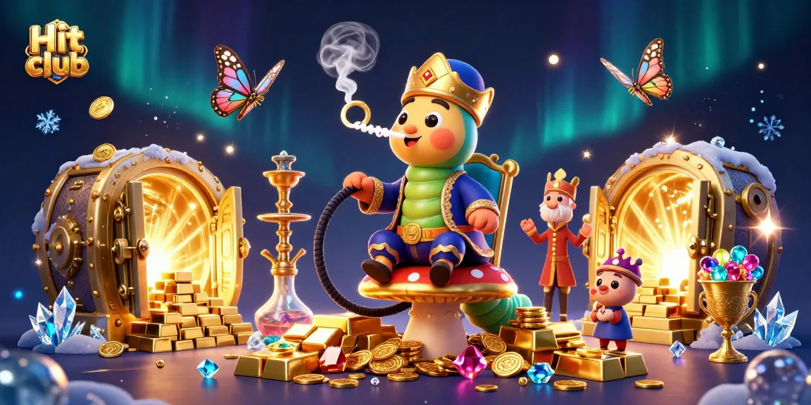 Hit club: engage in thrilling gameplay surrounded by wealth and splendor in a captivating casino scene.