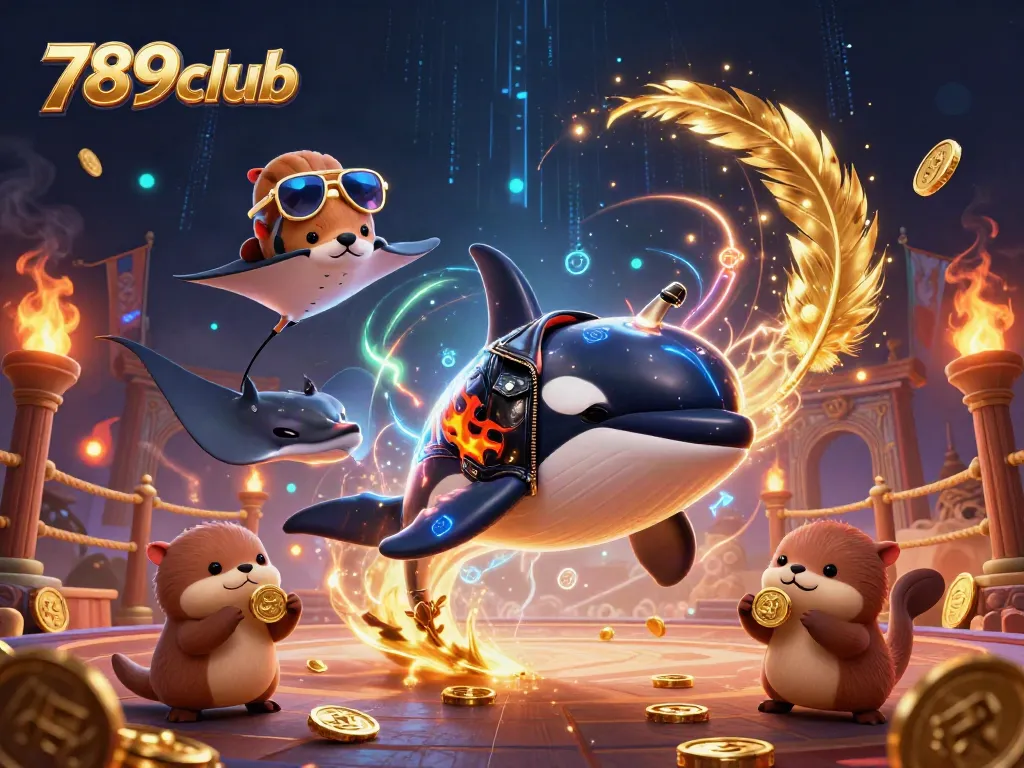 Experience thrilling gaming at 789club with vibrant characters and golden rewards