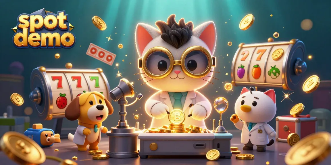 Menghadirkan slot demo dengan ilustrasi cat ilmuwan gila dan anjing yang setia, menciptakan suasana kasino yang dinamis.