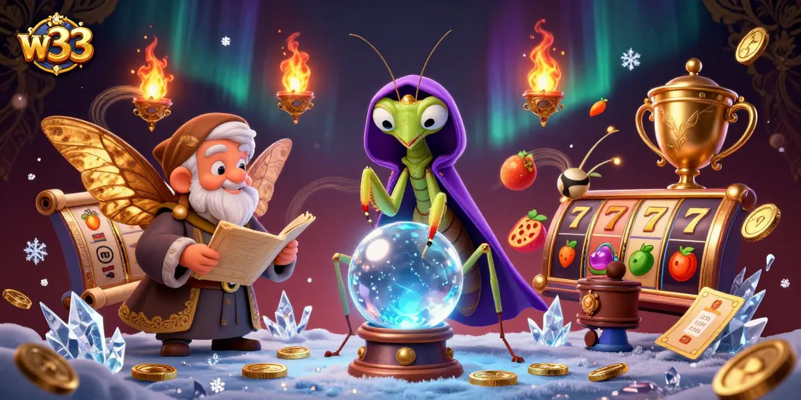 W33 casino brings excitement alive with an enchanted fortune teller and magical gaming elements.