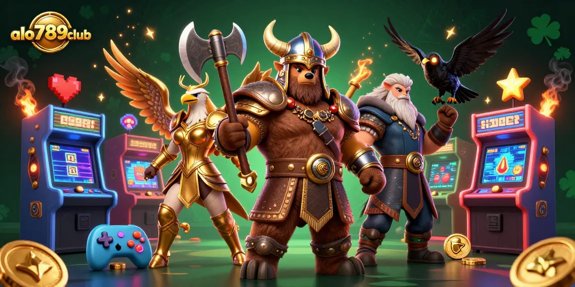 Place your bets at alo789club while enjoying a dynamic 3D casino experience with immersive characters and themes.
