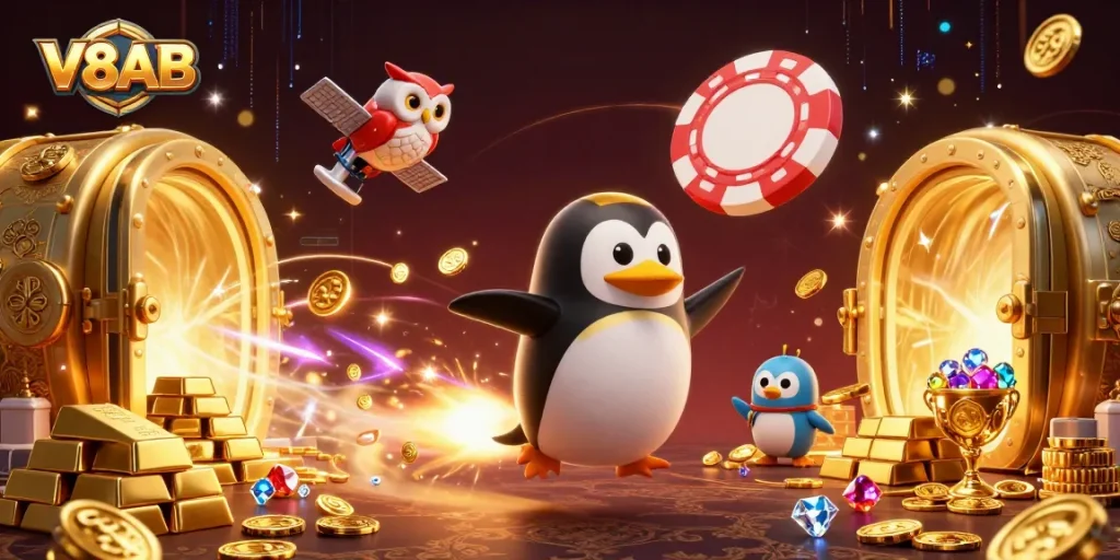 Experience thrilling gameplay at V8AB with exciting casino adventures and golden treasures.