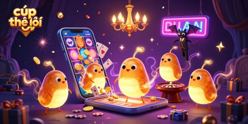 Play slots and win at cúp thế giới casino with glowworms illuminating the action.